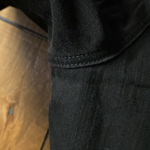 Charter Club Jean Shop Women curvy boot cut 16W. 73% cotton black jeans - Picture 8 of 9